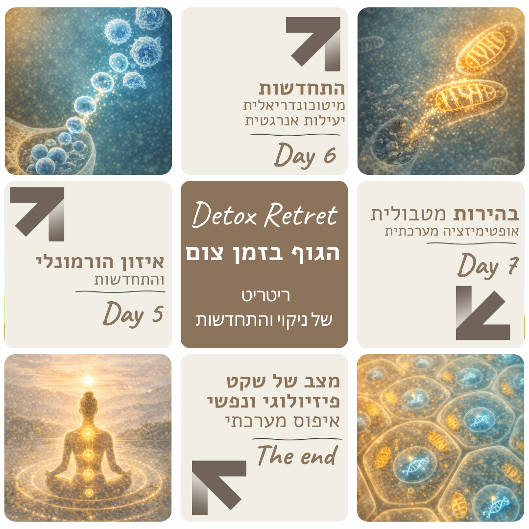הגוף בזמן צום מיצים, ימים 5 עד 7
